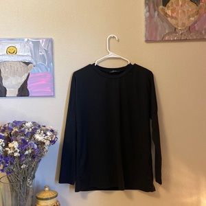 Plain Black Long Sleeve
